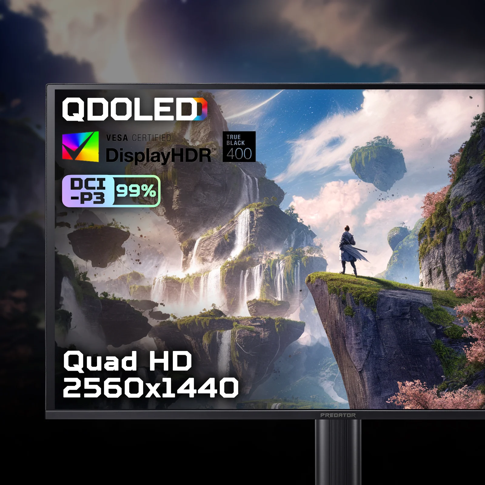 Acer UM.GXXEE.104 26.5" QHD QD-OLED 240Hz Monitor