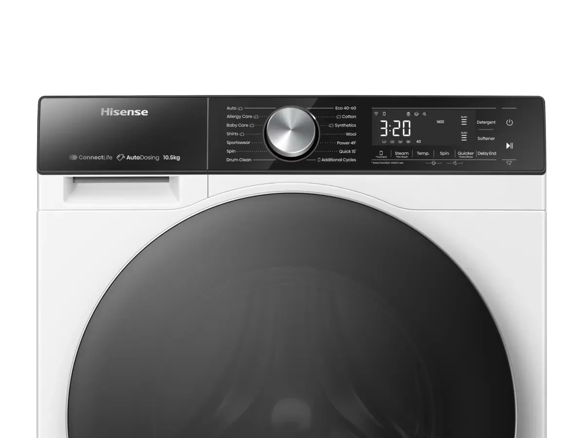 Hisense WF5S1045BW 10.5kg 1400rpm Washing Machine