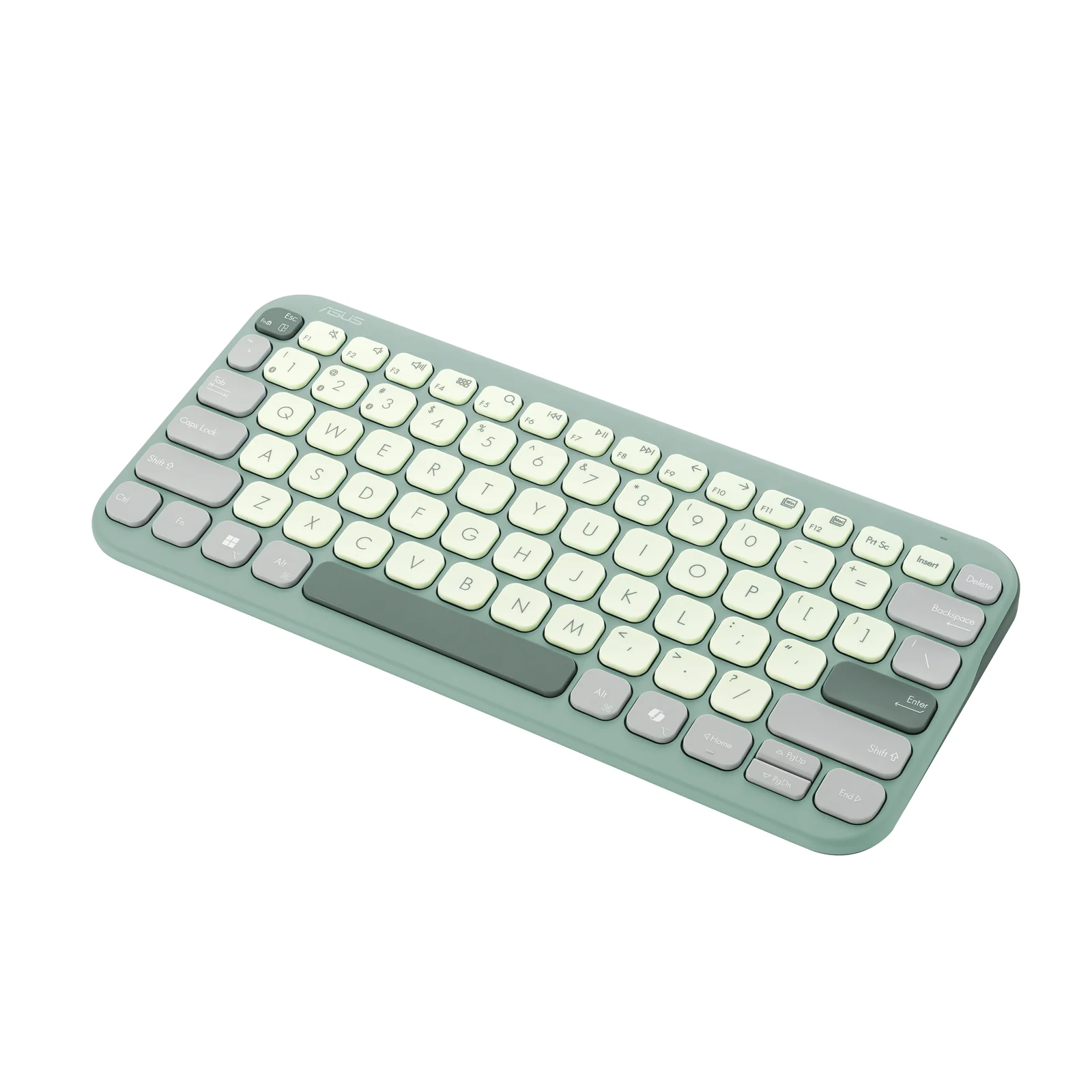 ASUS KW100 /GN/GE/81 Keyboard Green, German