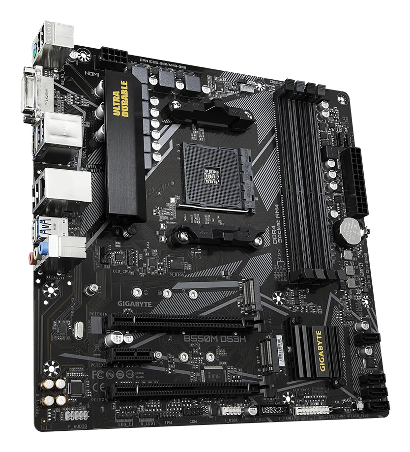 GIGABYTE B550M DS3H