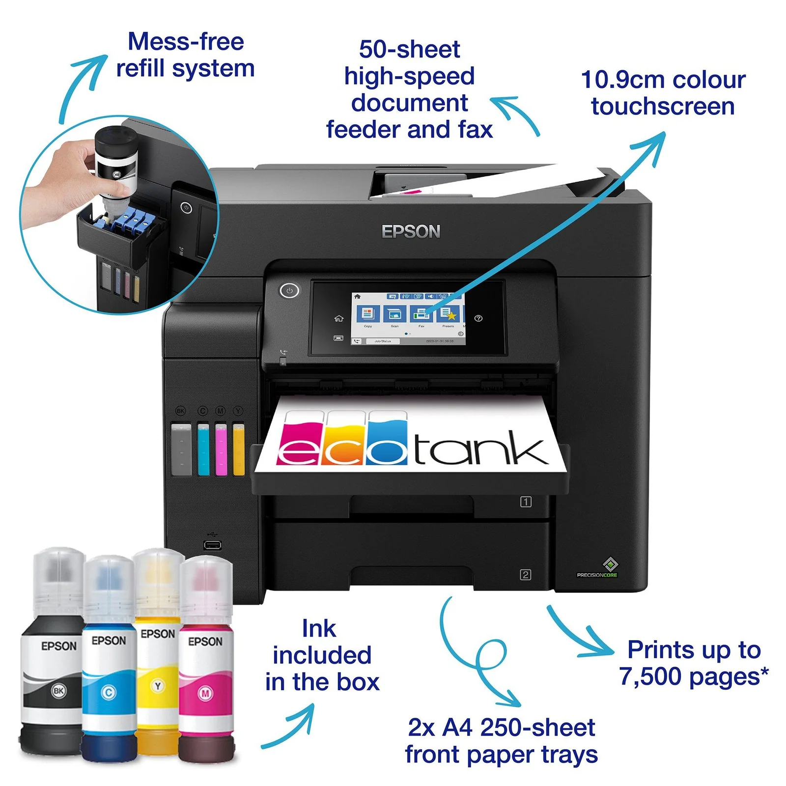 Epson EcoTank ET-5805 Inkjet Printer