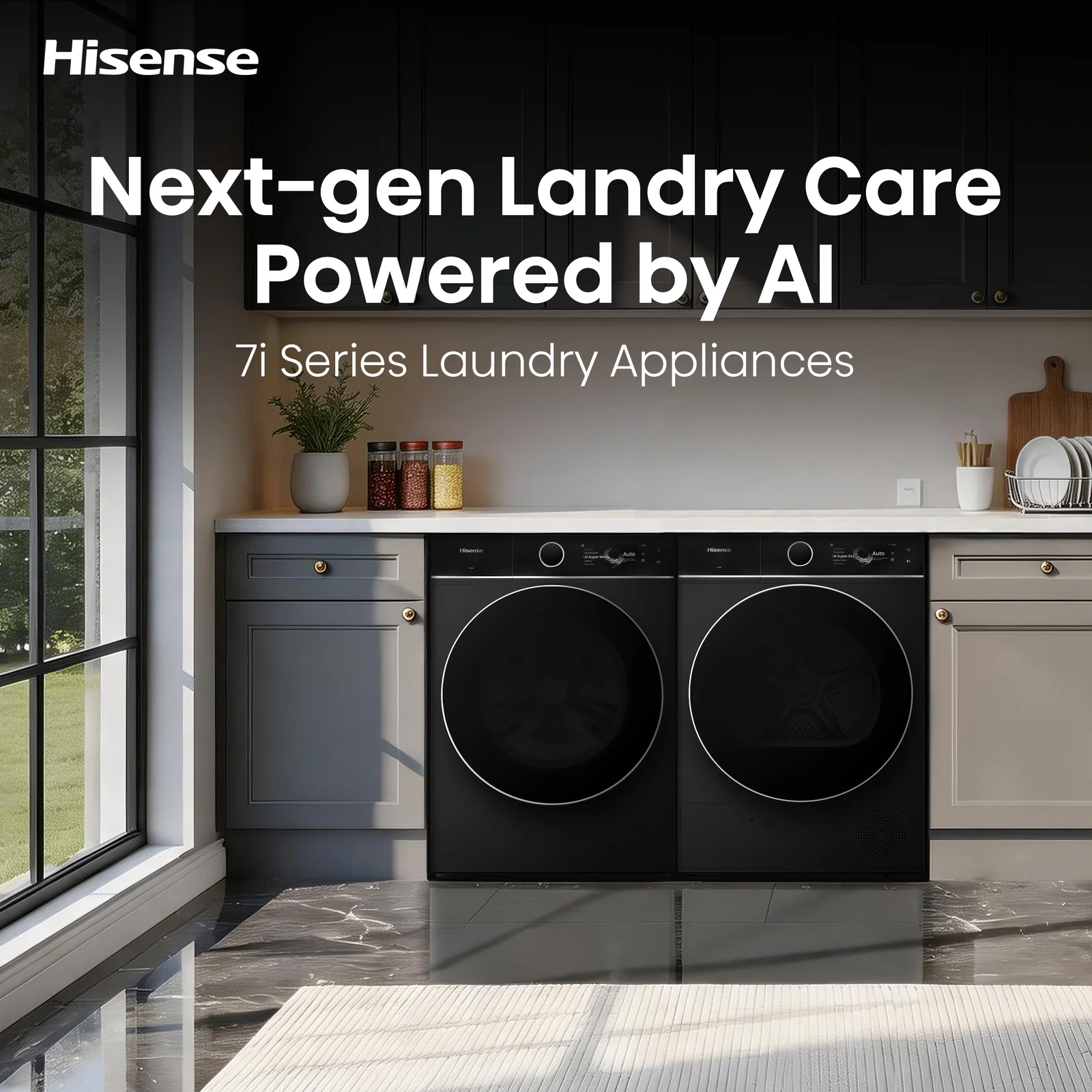 Hisense WF7I1248BBR 12kg 1400rpm Washing Machine