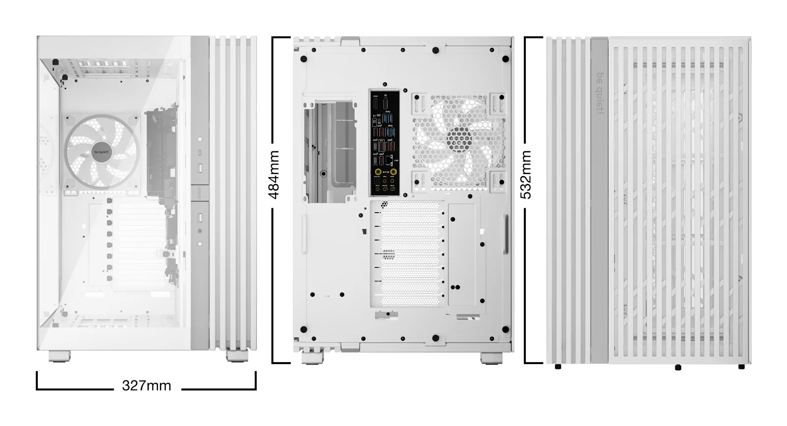 be quiet! LIGHT BASE 900 FX White PC Case