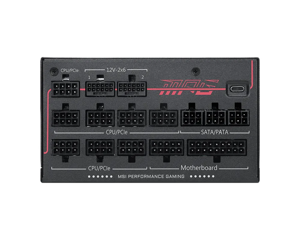 MSI MPG Ai1300TS PCIE5 1300W Power Supply