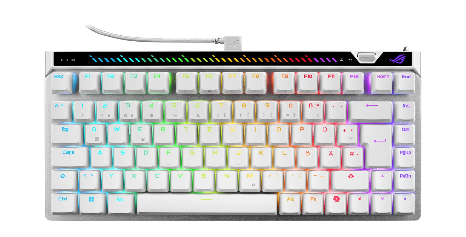 ASUS ROG Falchion Ace 75 HE White Keyboard, German
