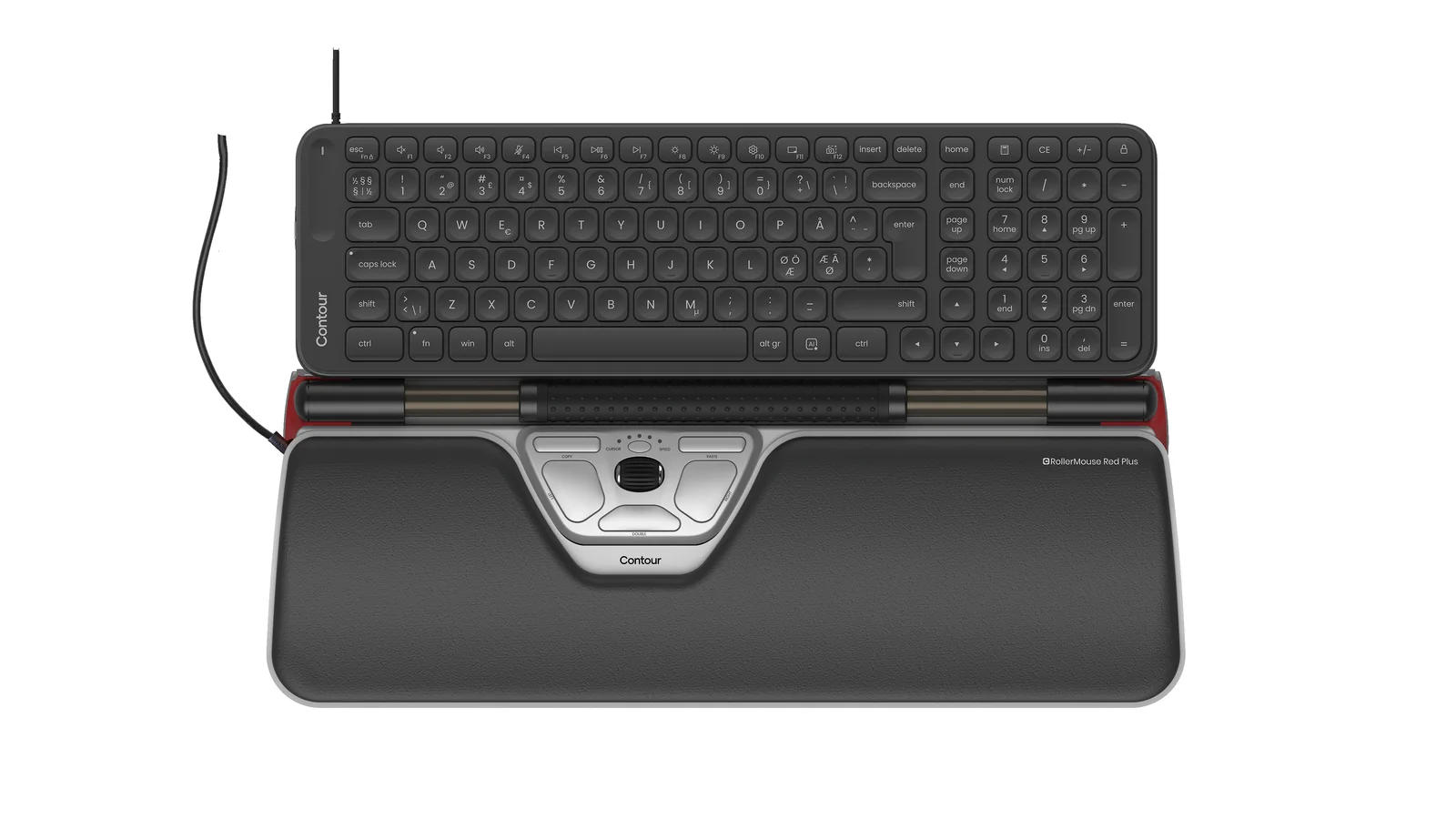 Contour Design RollerMouse Red Plus & Balance Keyboard