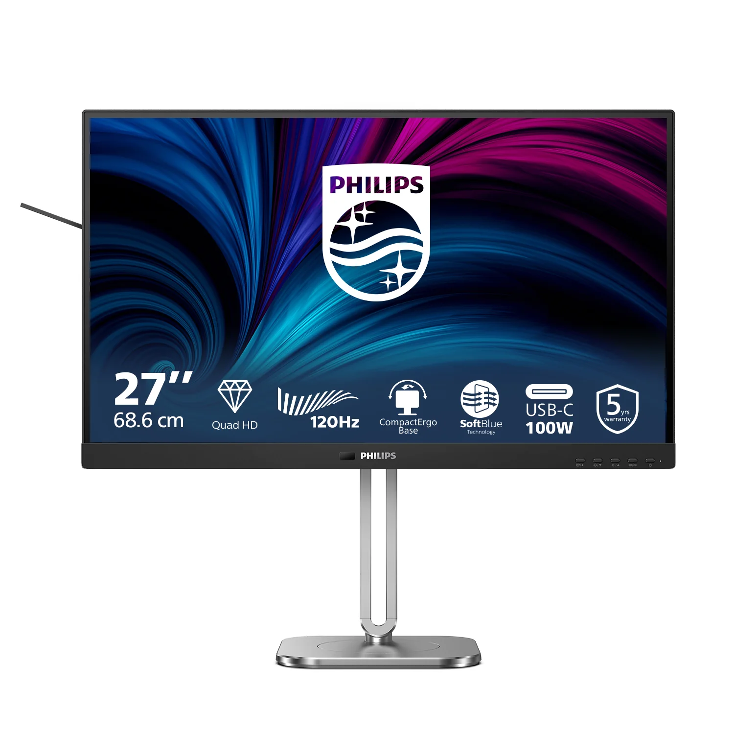 Philips 27B2U4601/00 27" QHD IPS 120Hz Monitor