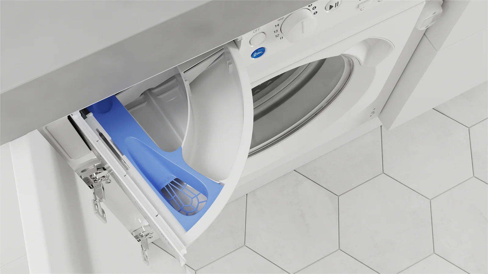 Indesit BI WMIL 91485 UK 9kg 1351rpm Washing Machine