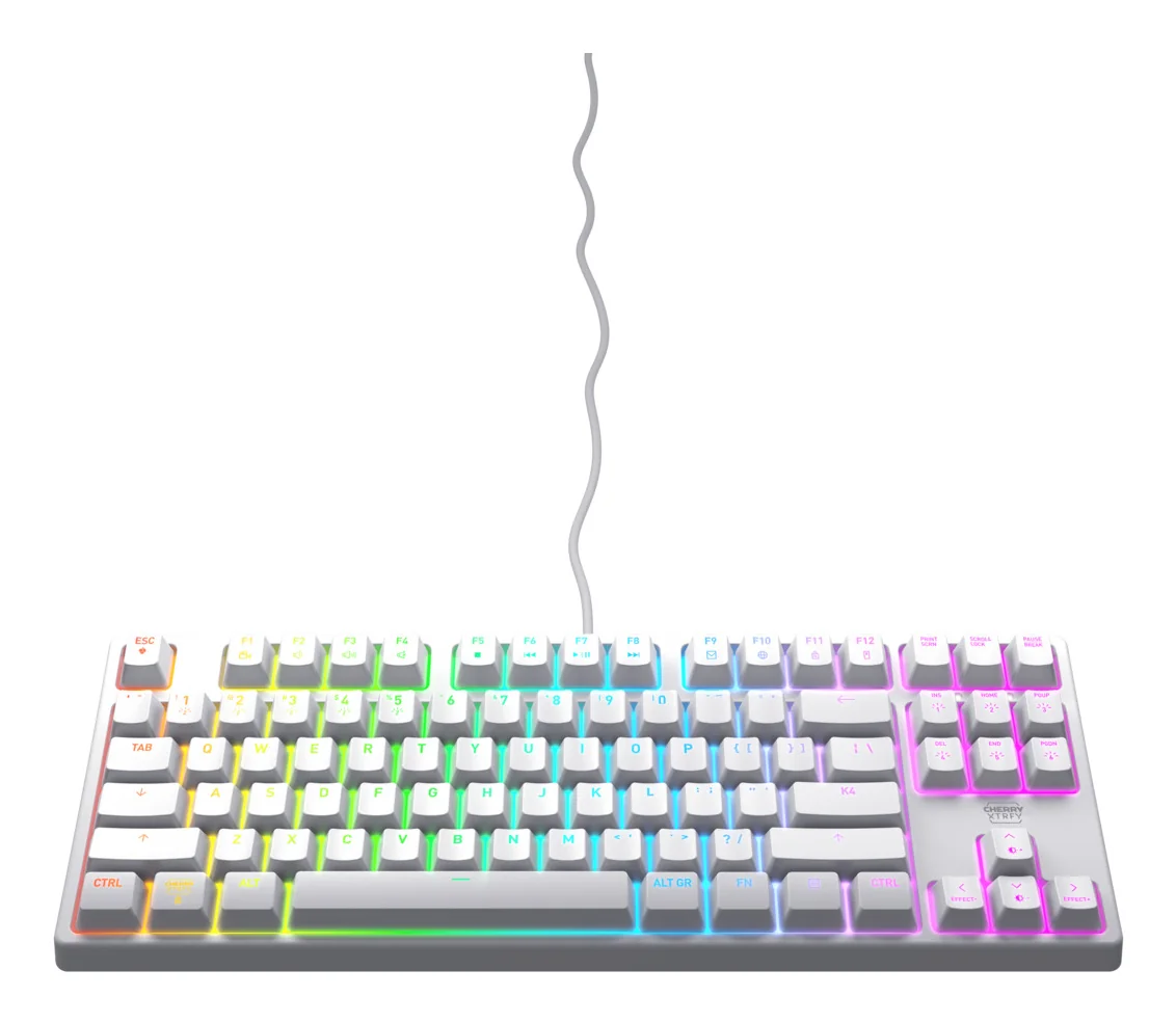 CHERRY K4V2 TKL Keyboard White