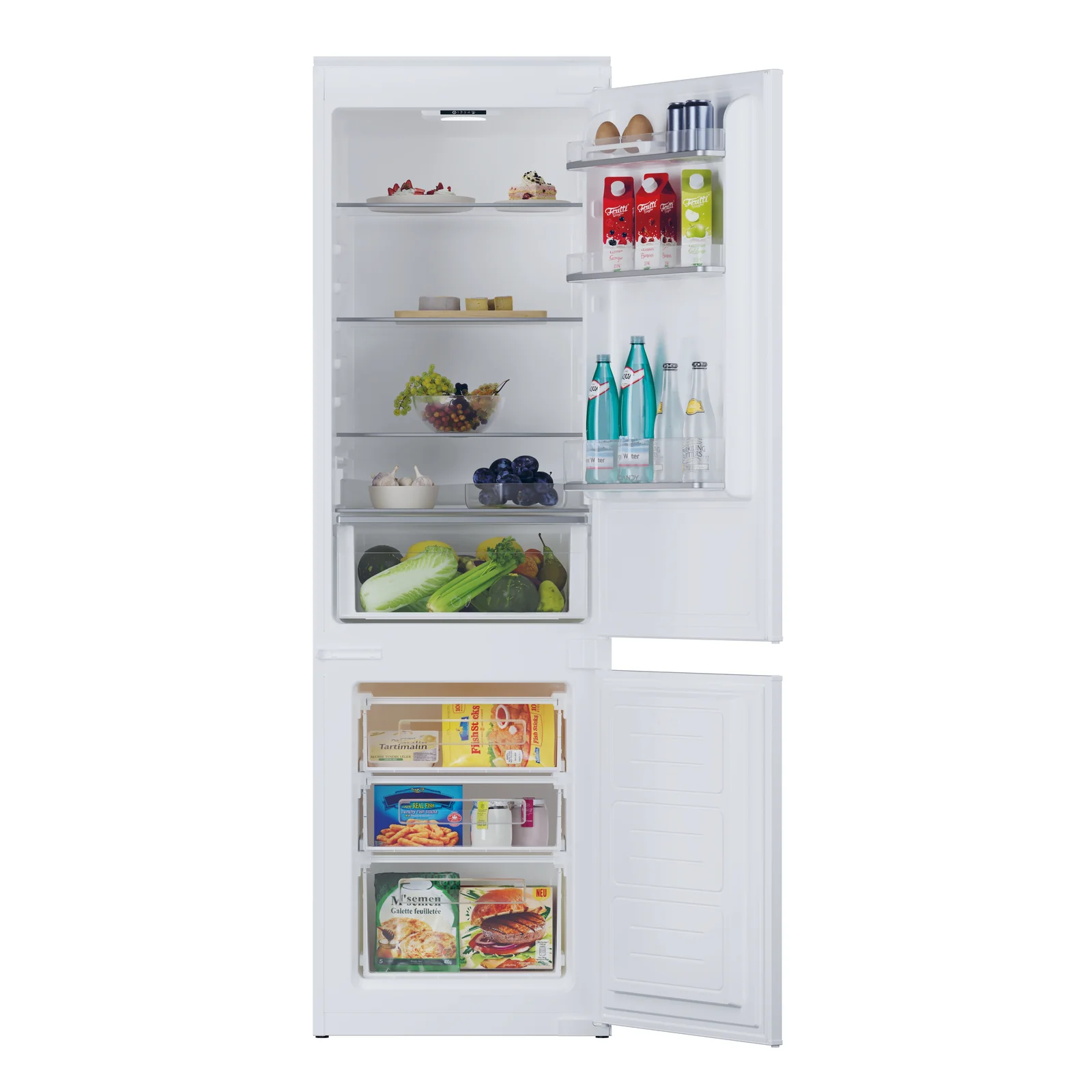 Candy CBBML18EK 250L Integrated Fridge Freezer