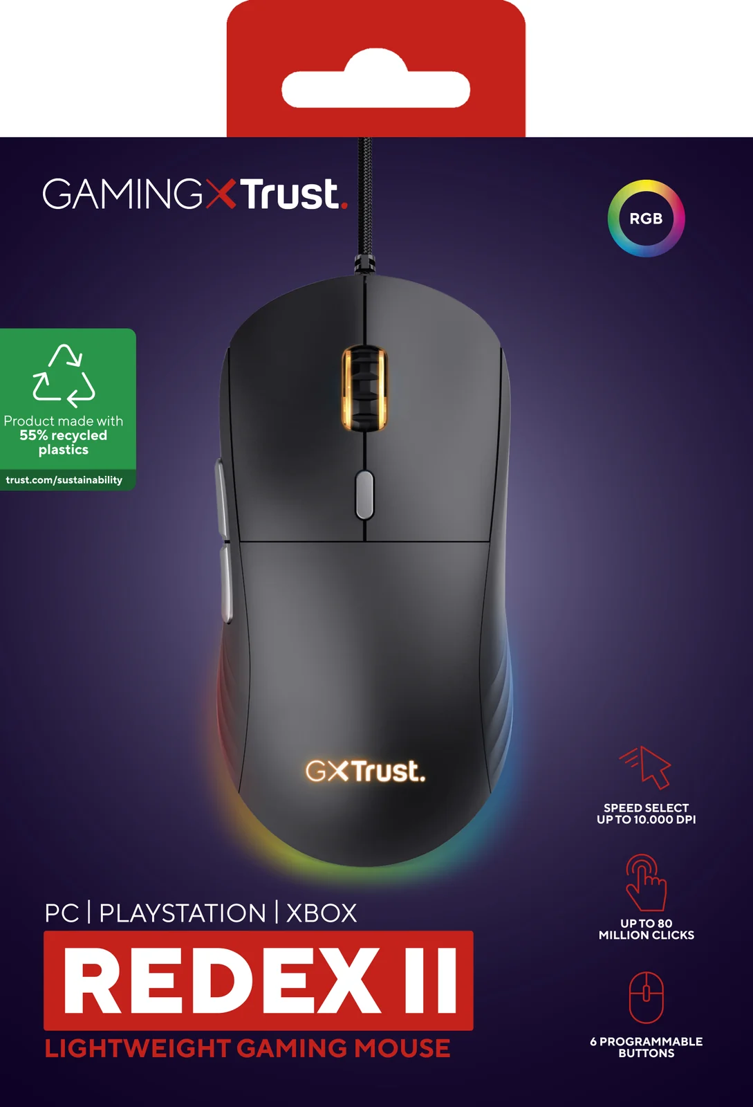 Trust GXT 925 REDEX II Mouse