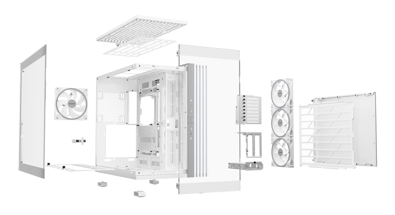 be quiet! LIGHT BASE 900 FX White PC Case
