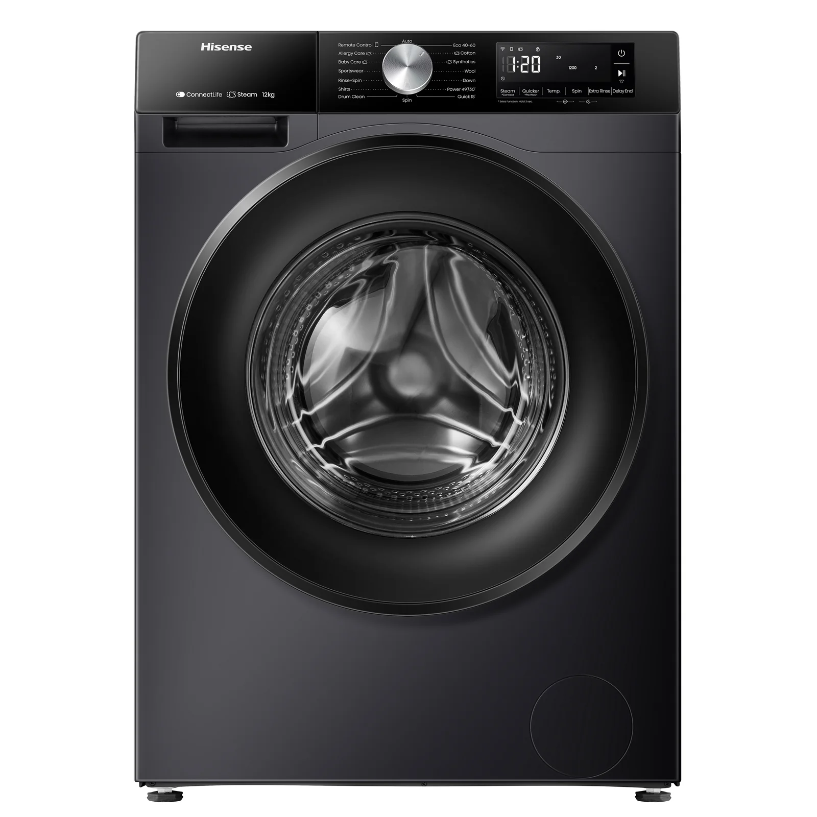 Hisense WF3S1243BB3 12kg 1400rpm Washing Machine
