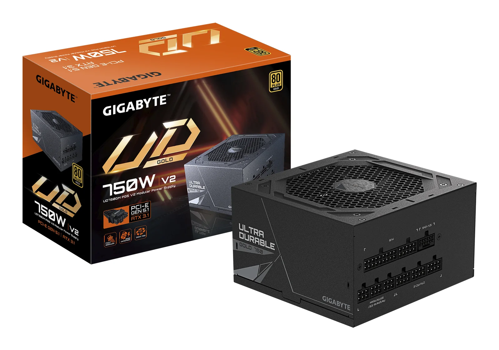 GIGABYTE UD750GM PG5 V2 750W Power Supply