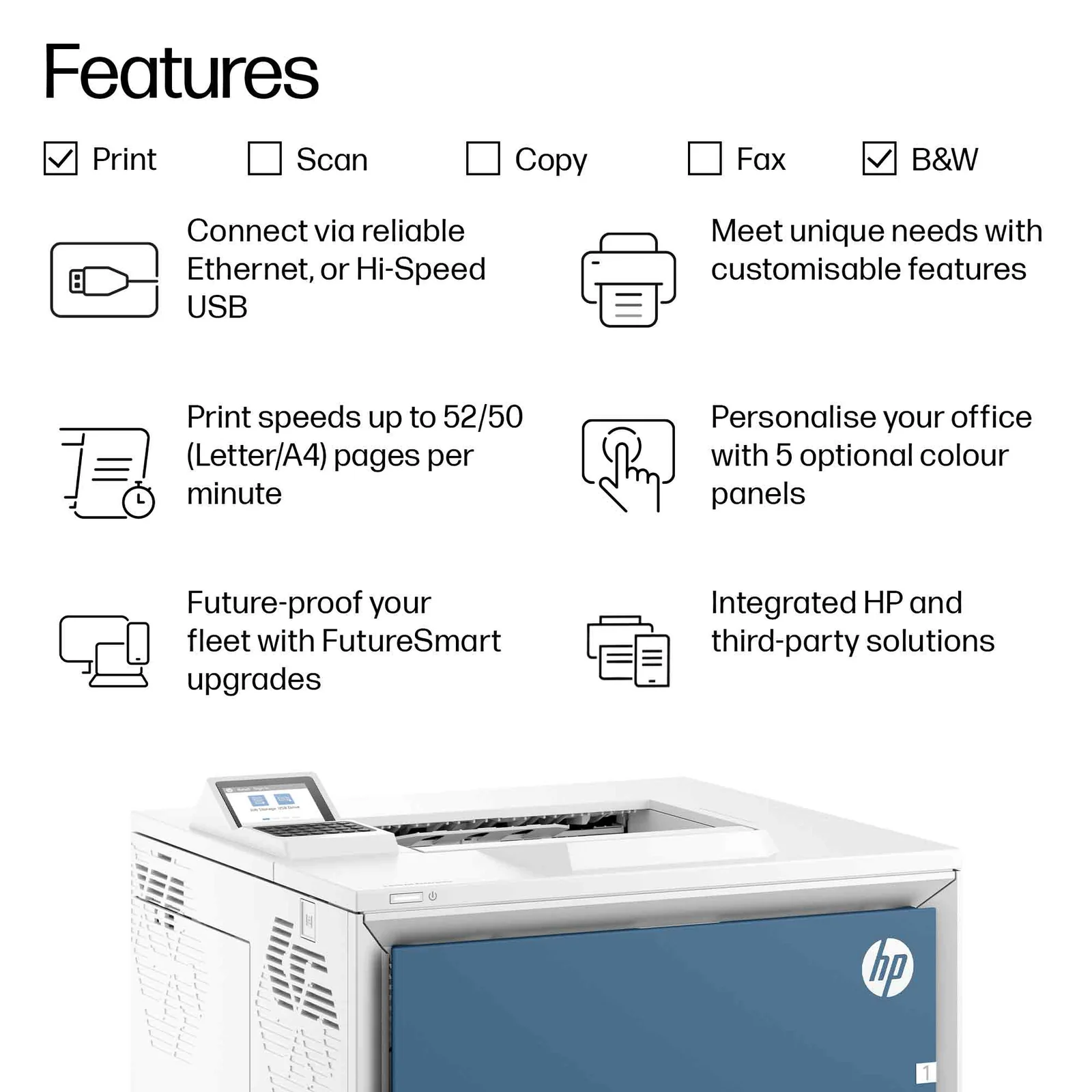 HP LaserJet Enterprise 5501dn Laser Printer