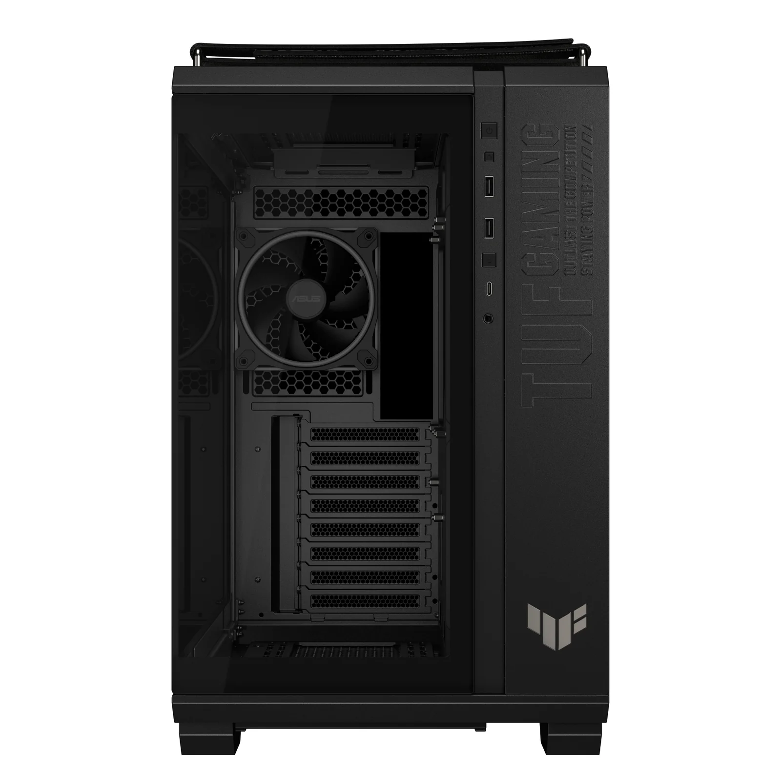 ASUS TUF GAMING GT502 Horizon TG ARGB Black PC Case