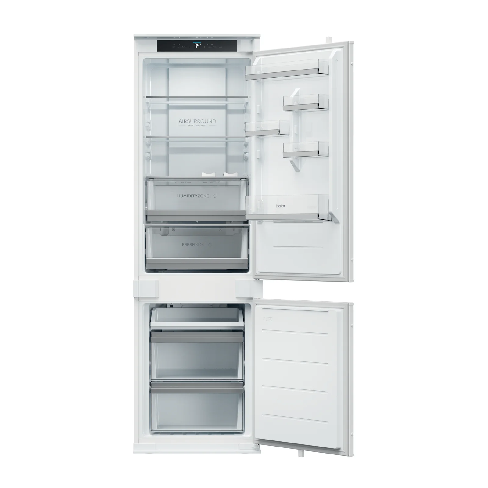Haier Series 6 HBQW5518EK-UK 251L Integrated Fridge Freezer