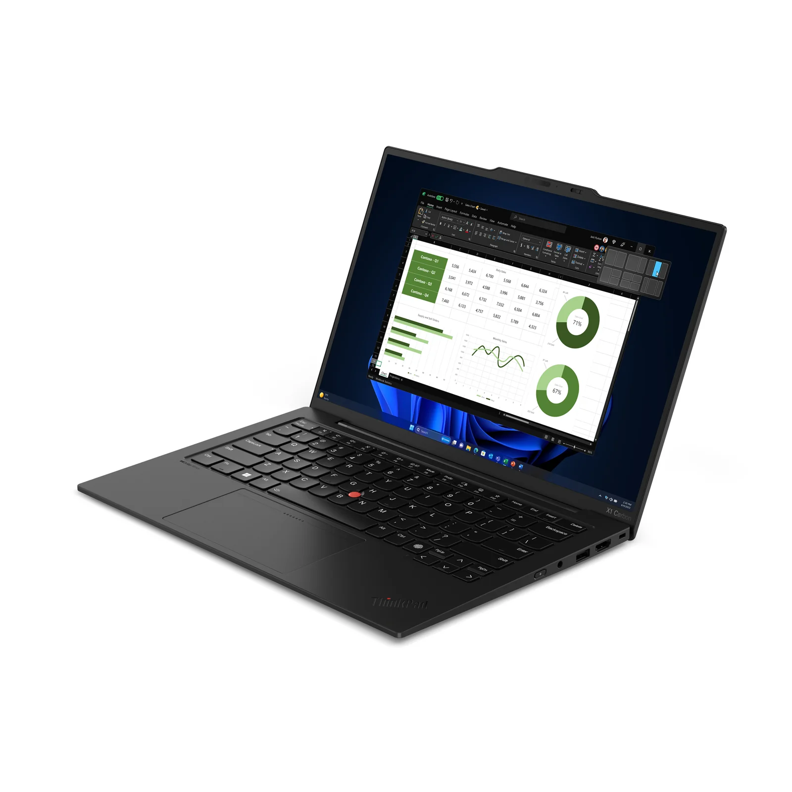 Lenovo ThinkPad X1 Carbon Gen 12 14", Intel Core Ultra 7 155U, 32GB RAM, 1TB SSD