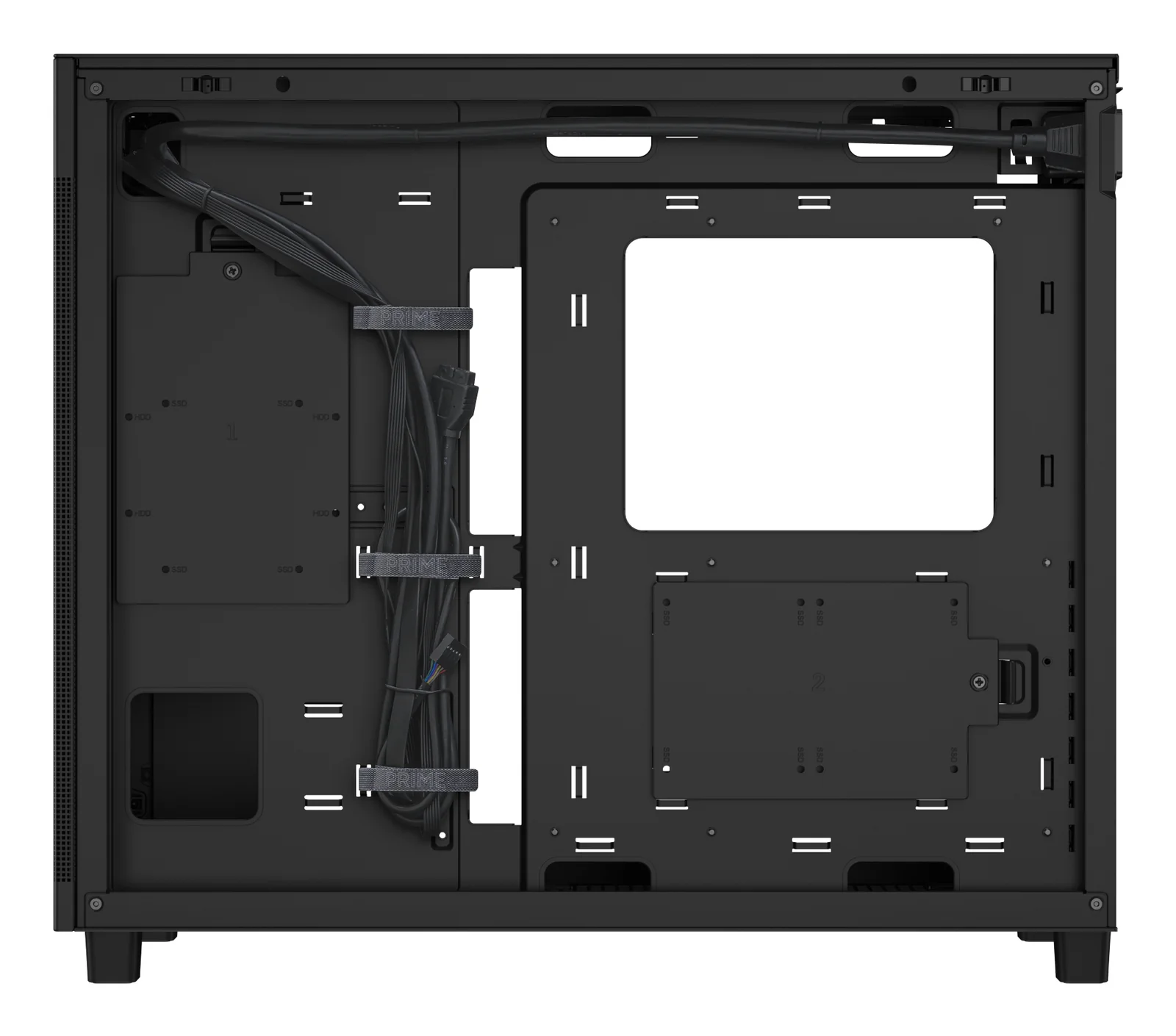 ASUS PRIME AP303 TG Black PC Case