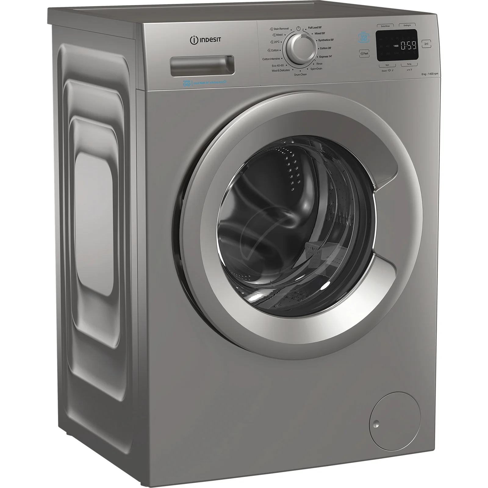 Indesit IP 846S PUSH&GO UK 8kg 1351rpm Washing Machine