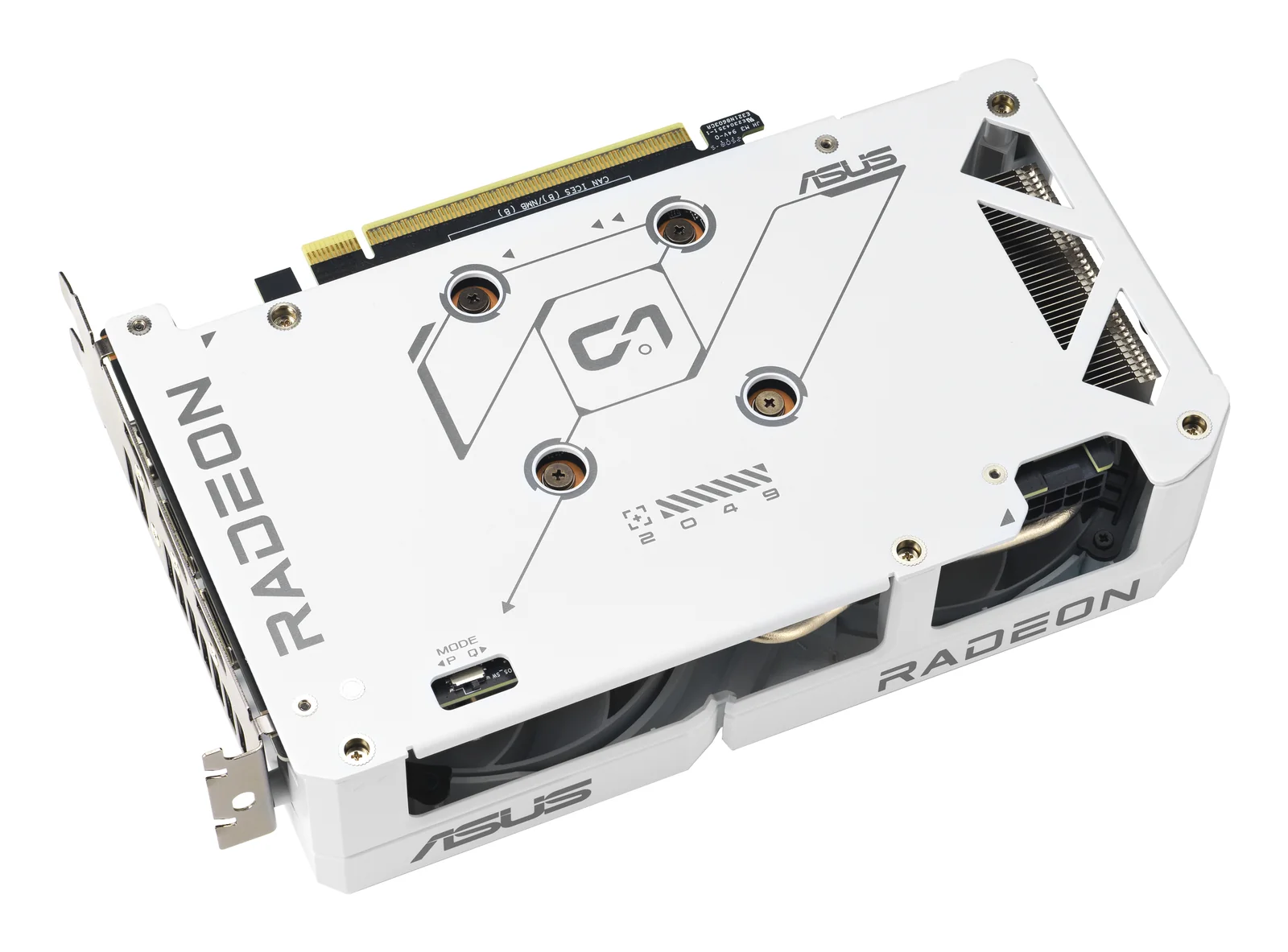 ASUS Dual -RX9060XT-16G-WHITE