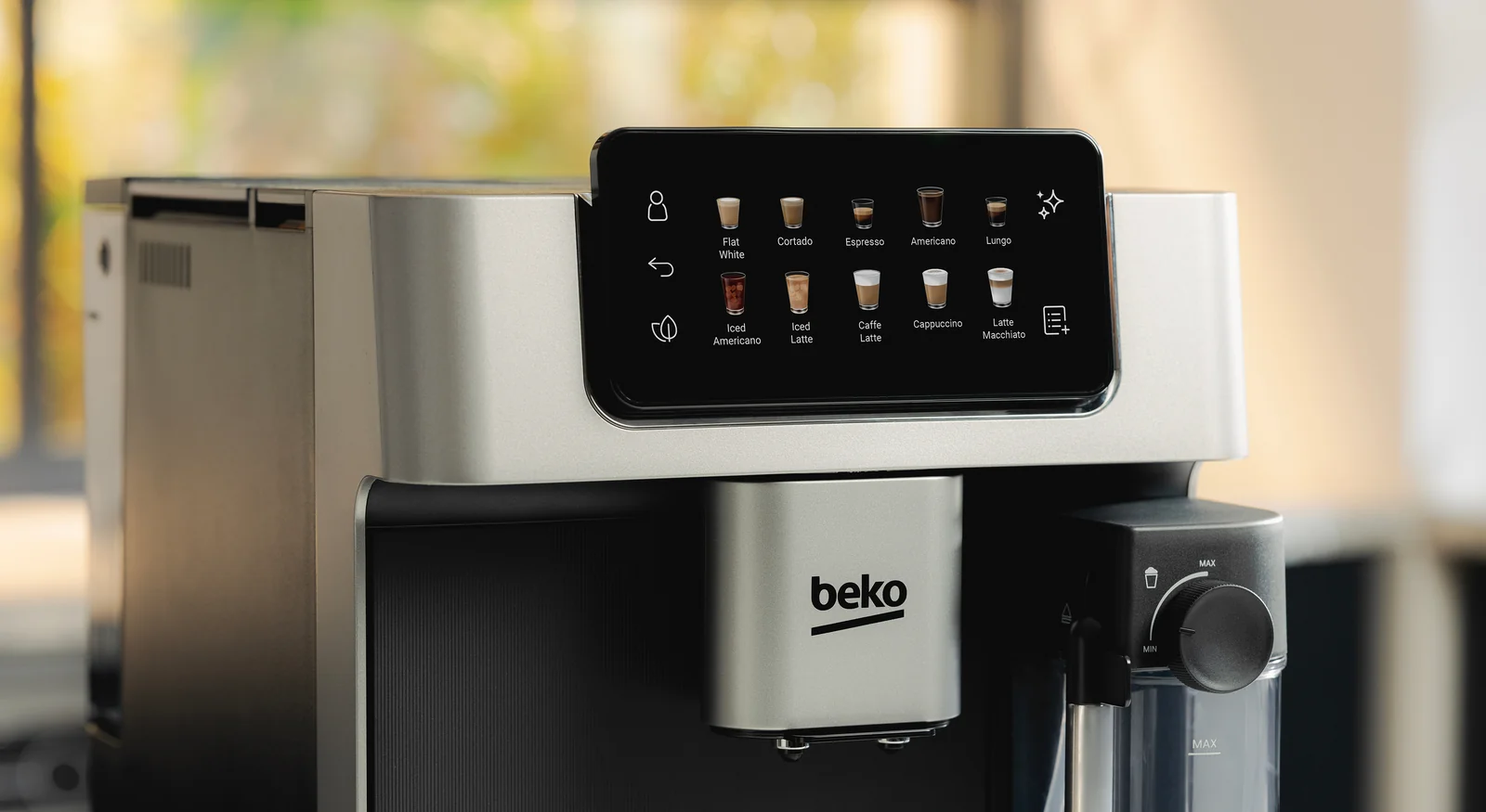 Beko CEG7348X Bean-to-Cup Coffee Machine