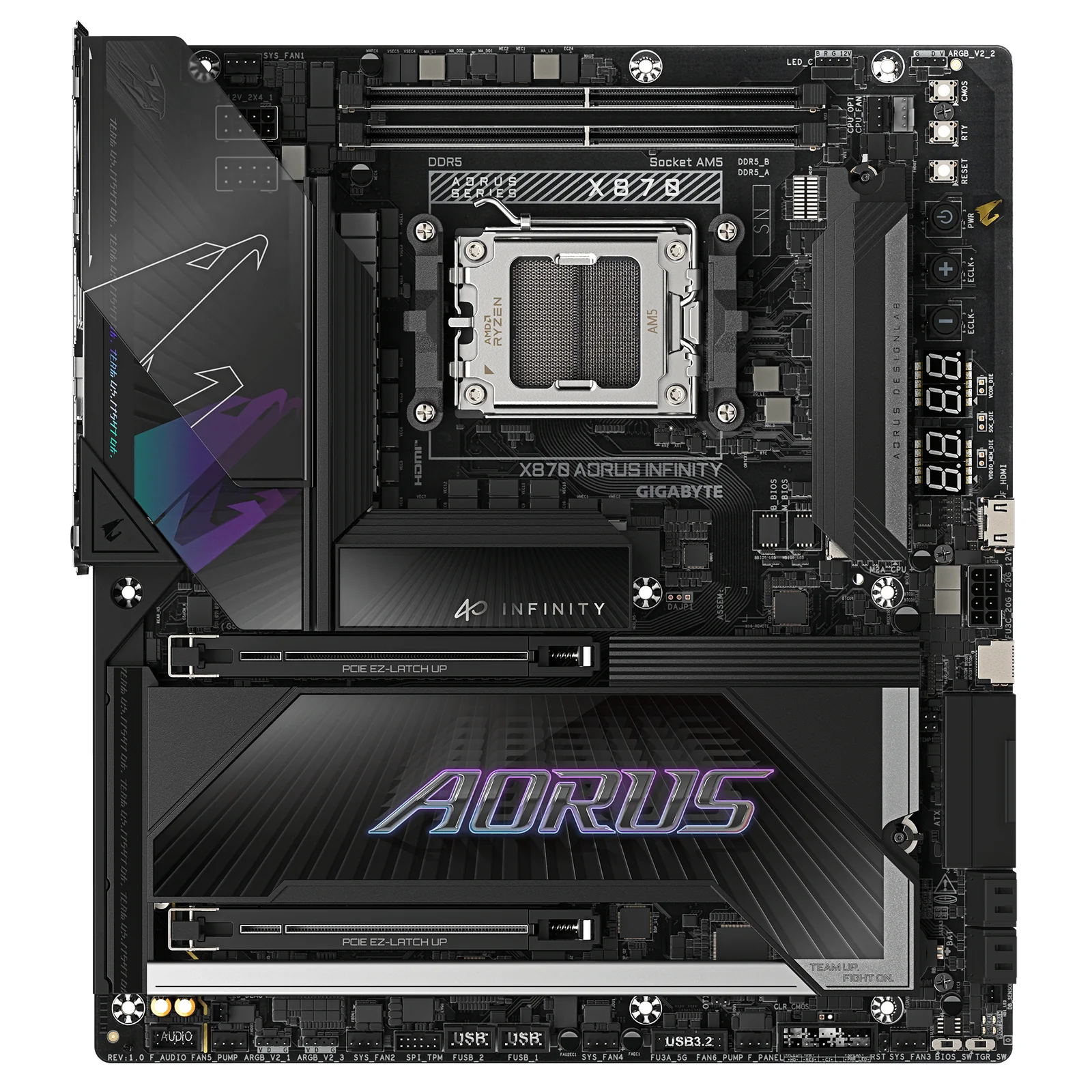 GIGABYTE X870 AORUS INFINITY motherboard