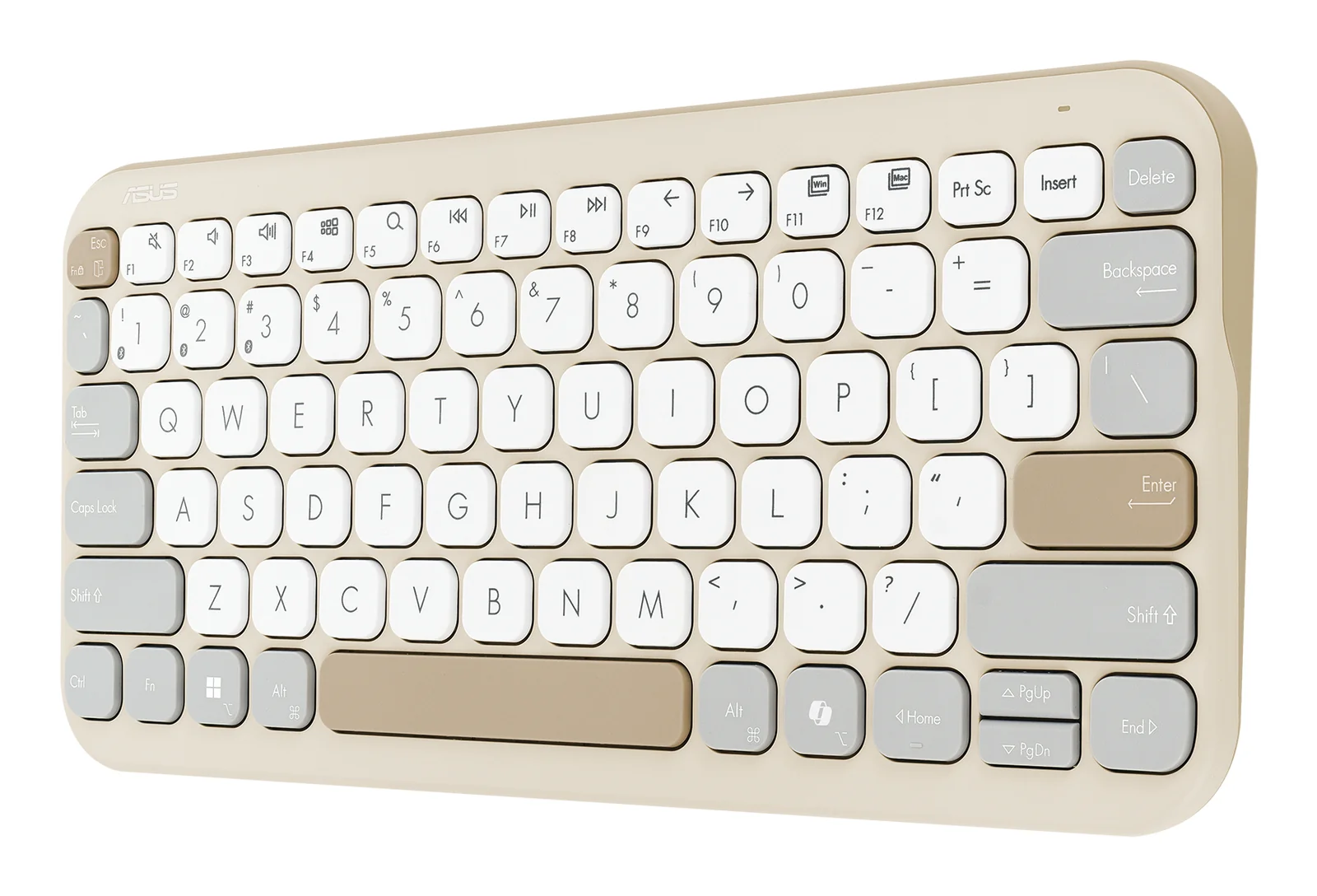 ASUS Marshmallow KW100 Keyboard White, German