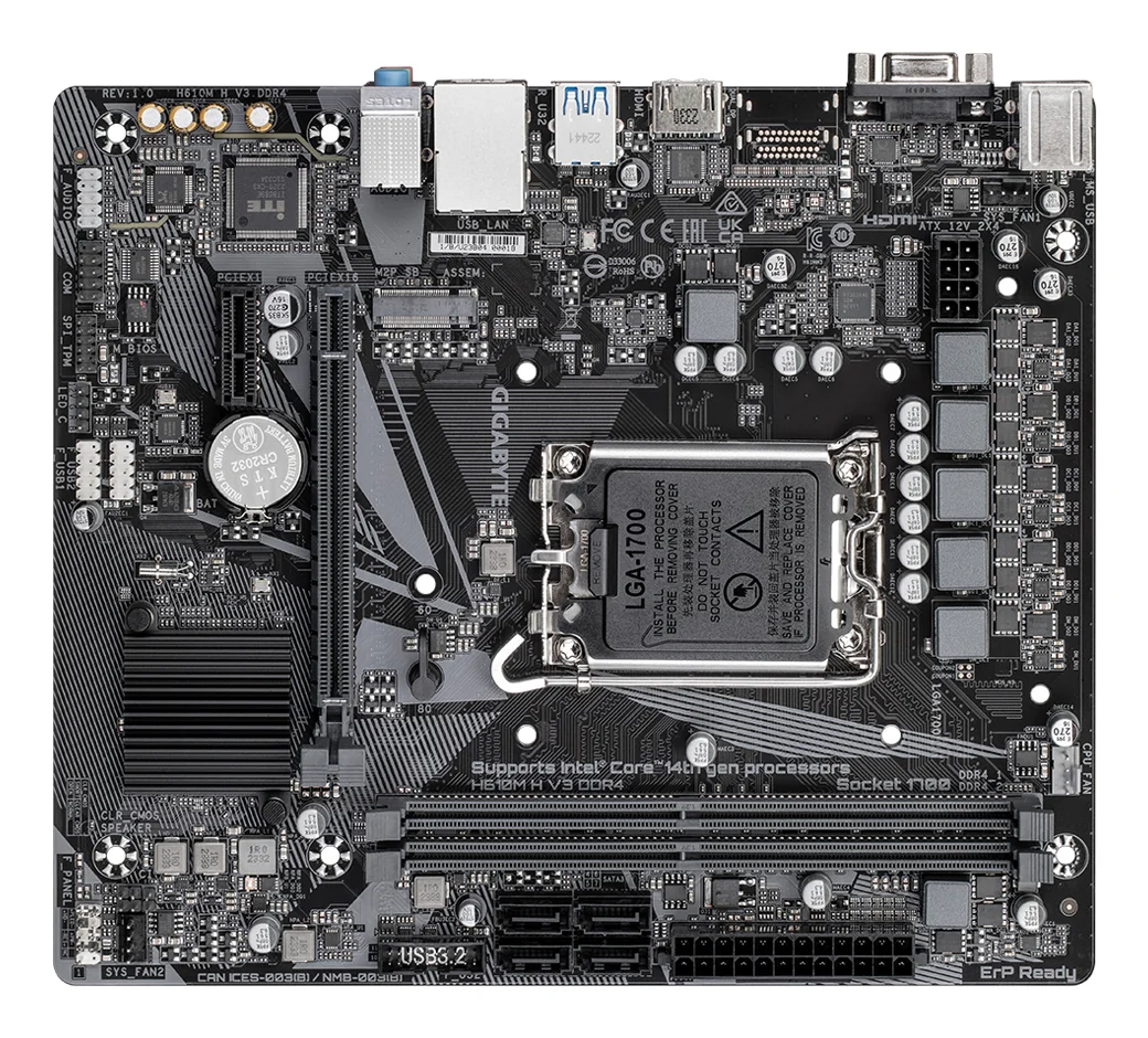 GIGABYTE H610M H V3 DDR4