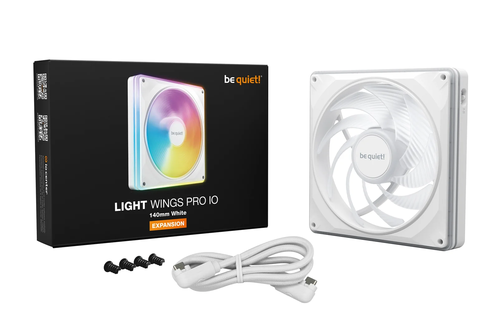 be quiet! Light Wings Pro IO 140mm Expansion White