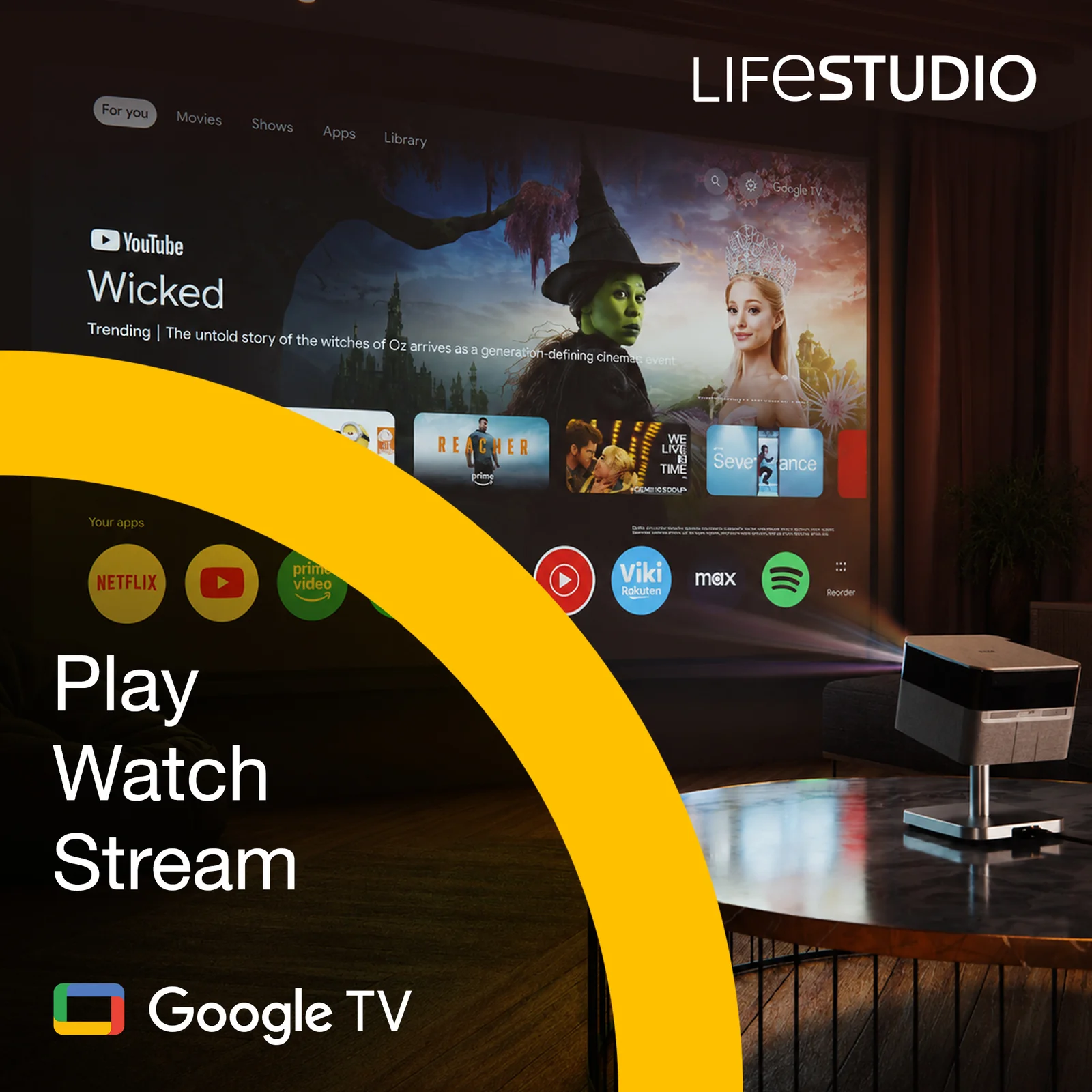 Epson Lifestudio Flex Special Lux Edition 4K Projector