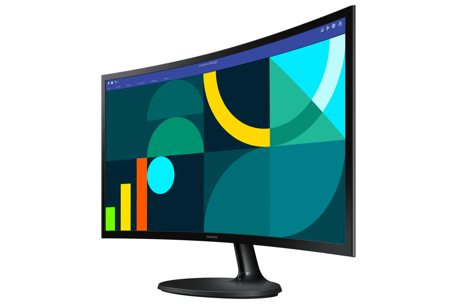 Samsung S24D360GAU 24" Full HD VA 100Hz Curved Monitor