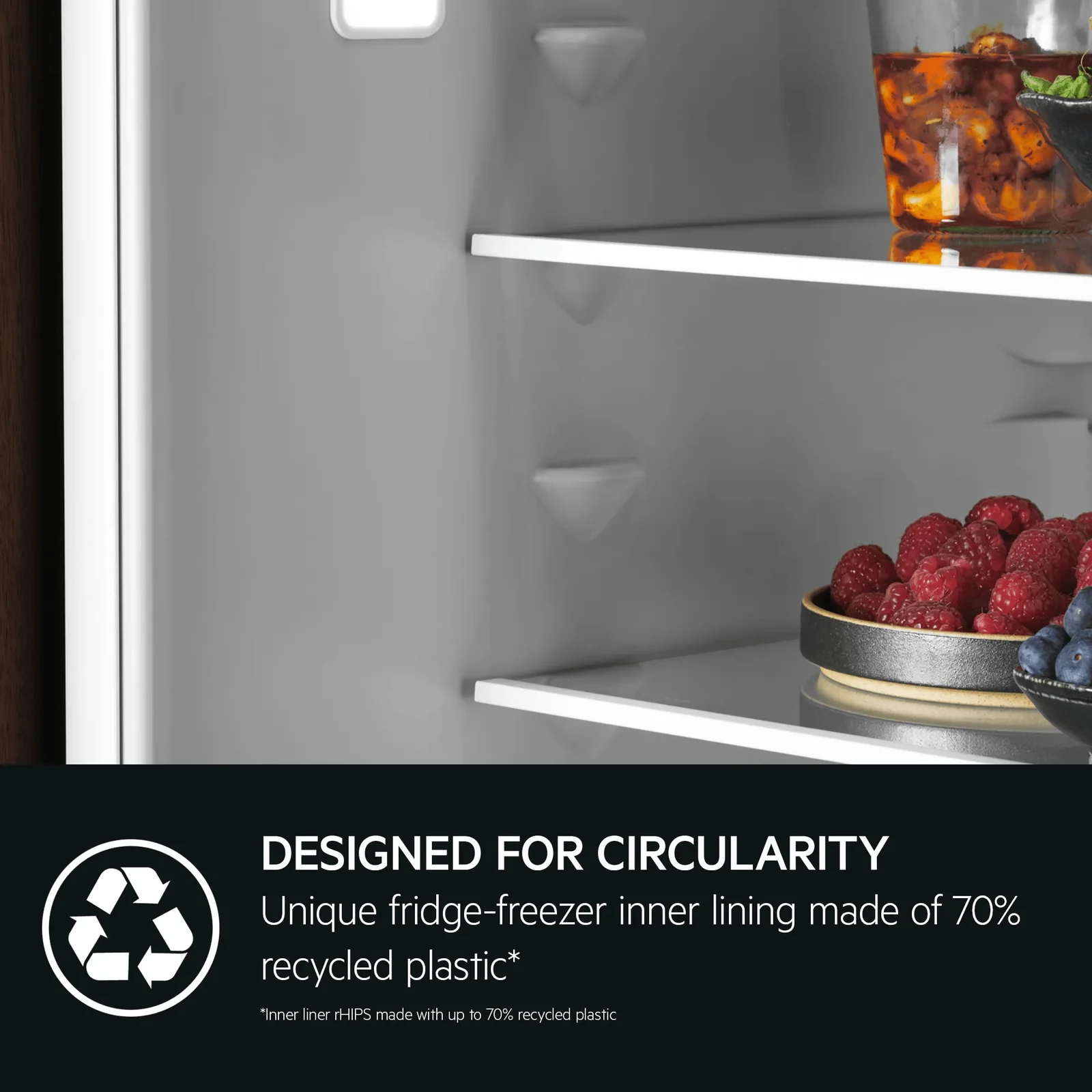 AEG Series 6000 NSC6L185ES 262L Integrated Fridge Freezer
