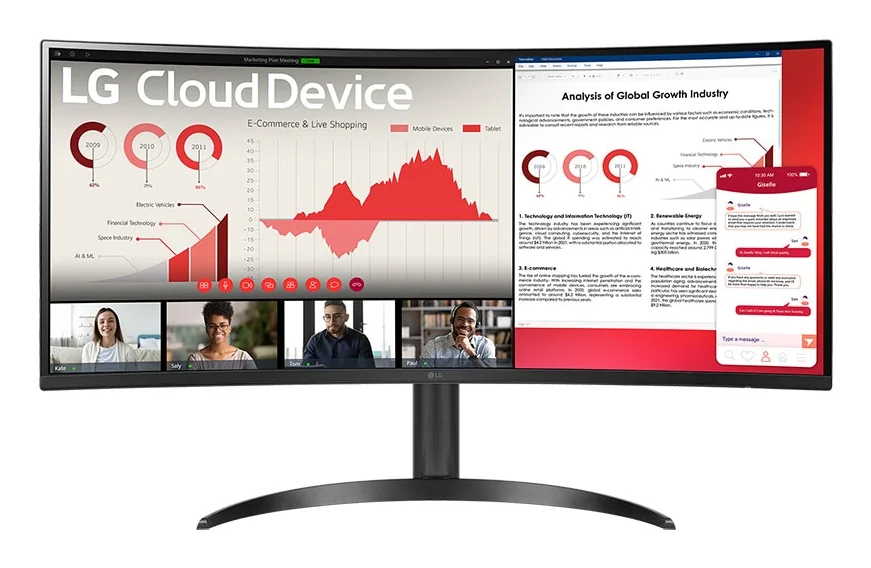 LG 34CR650N-6N 34" All-in-One, 4GB RAM