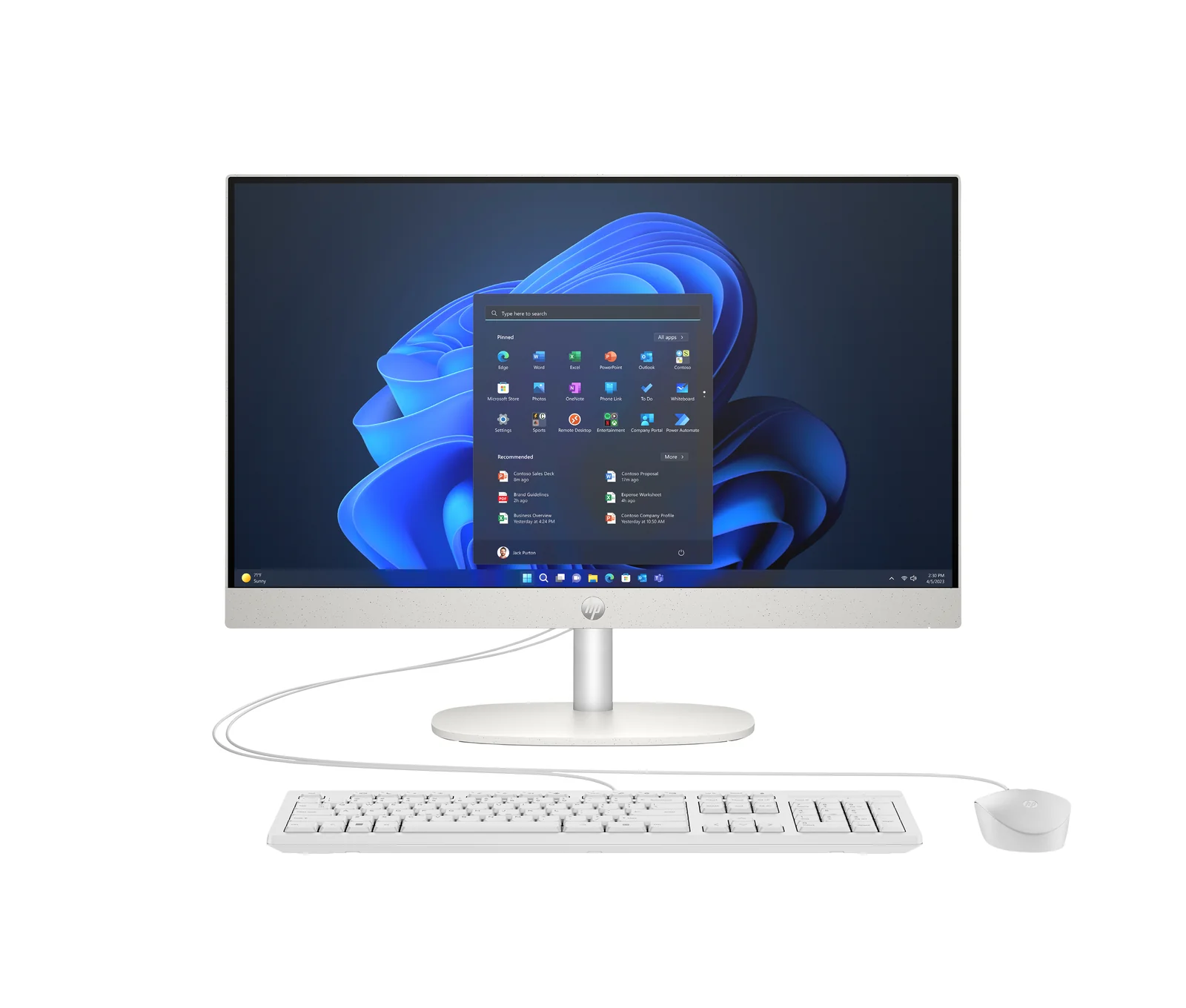 HP ProOne 240 G10 23.8" All-in-One, 8GB RAM, 512GB SSD