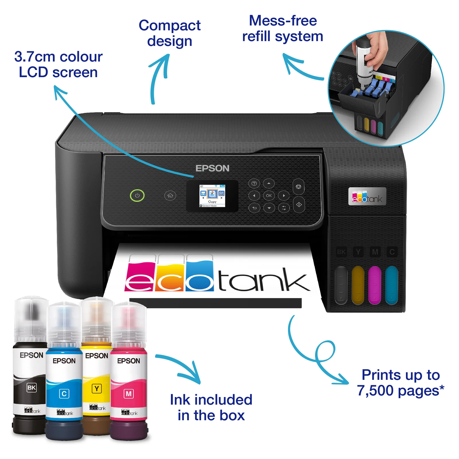 Epson EcoTank ET-2871 Inkjet Printer