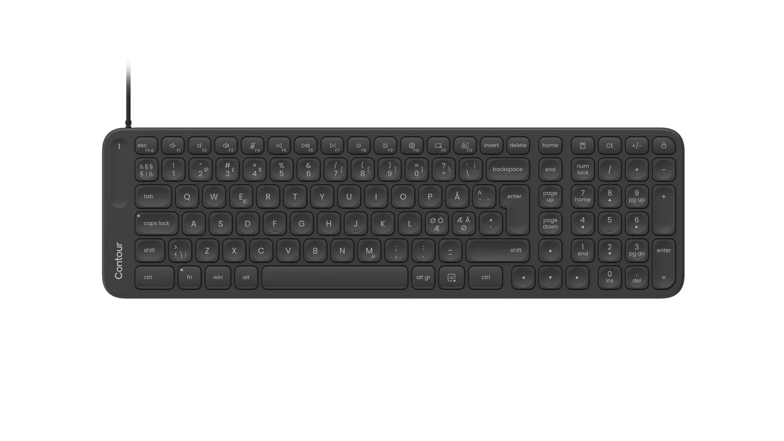 Contour Design Balance Keyboard, Nordic
