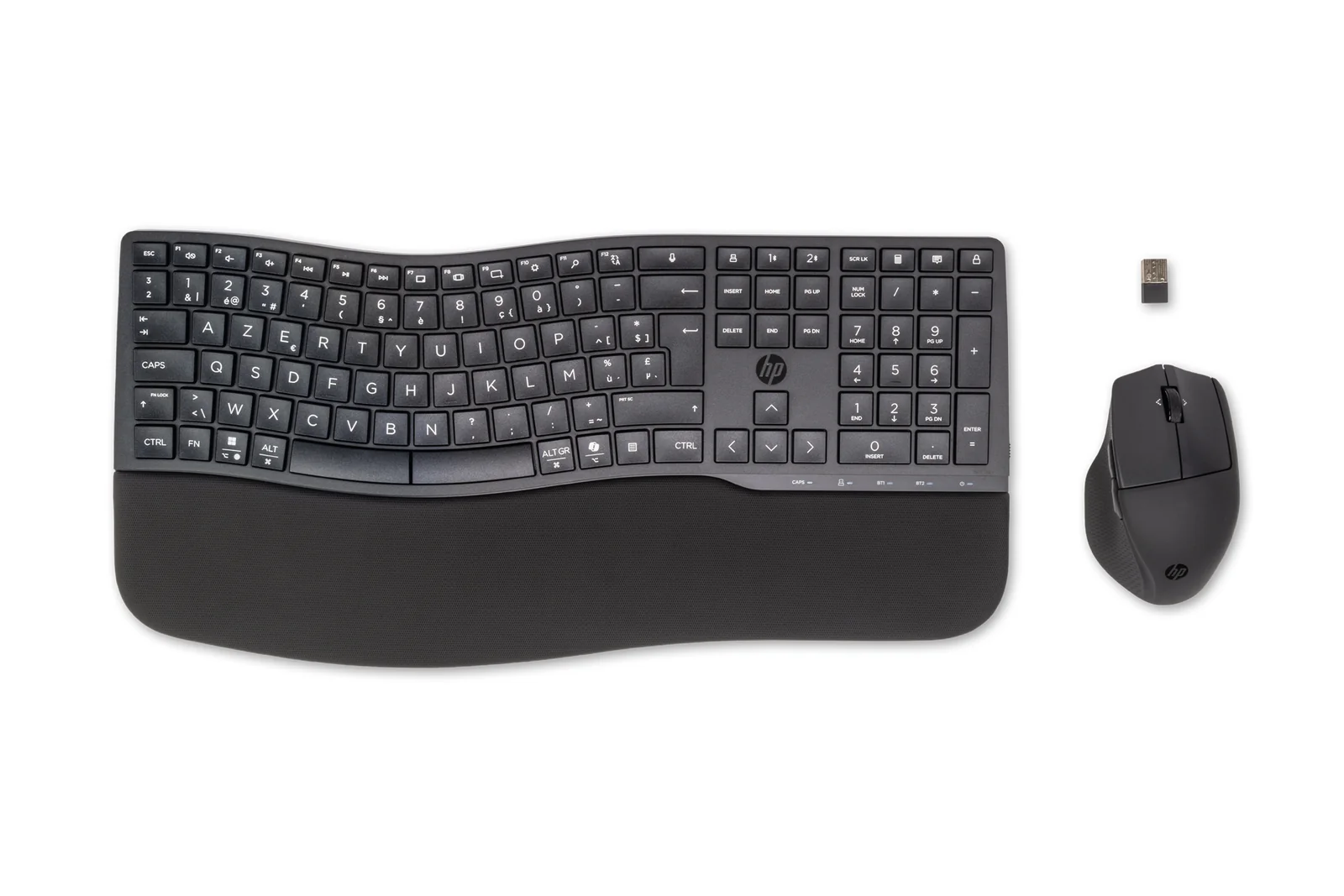 HP 680 Comfort Dual-Mode and Mouse Combo Wireless Keyboard Black