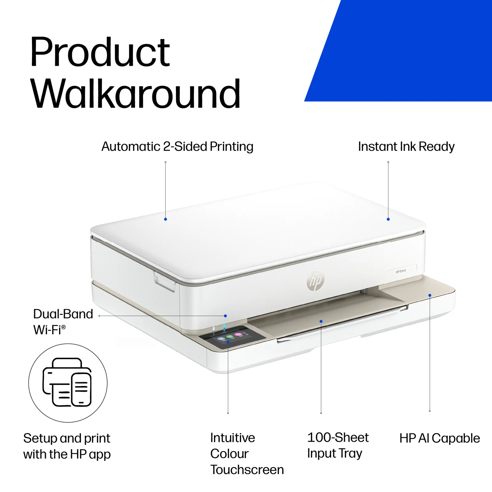 HP ENVY 6120e All-in-One Colour Inkjet Printer