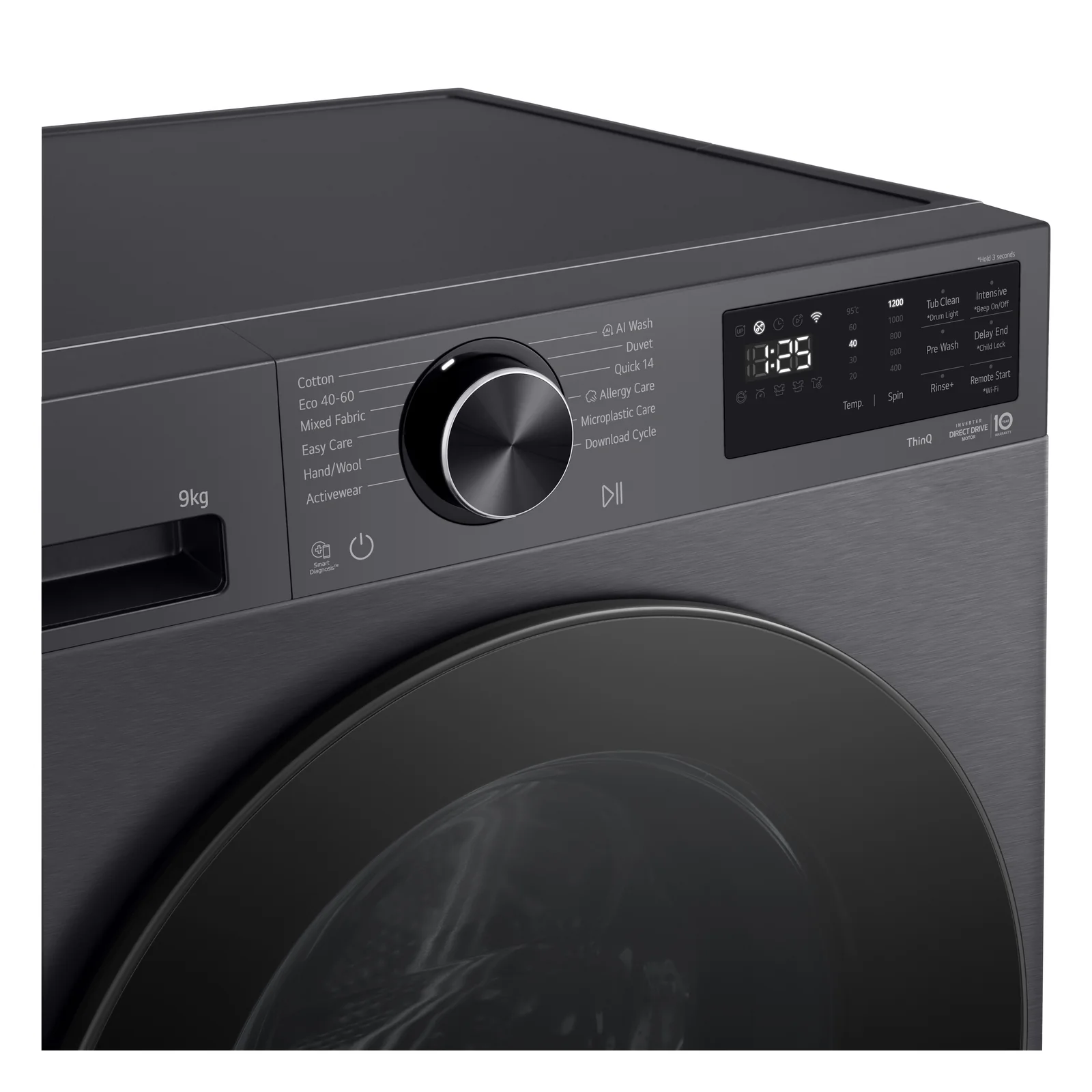 LG F2X50S9NBB 9kg 1200rpm Washing Machine