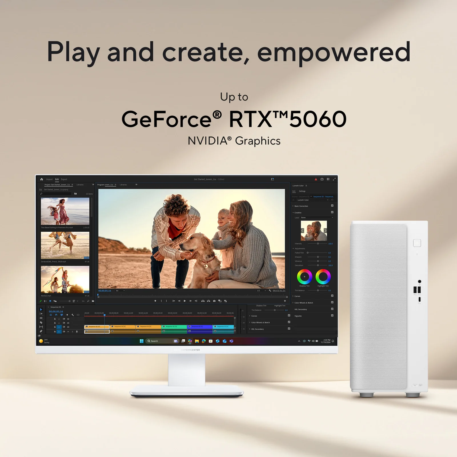 ASUS V500 Mini Tower V501MV-B521H35W, Intel Core 5 210H, 16GB RAM, 512GB SSD