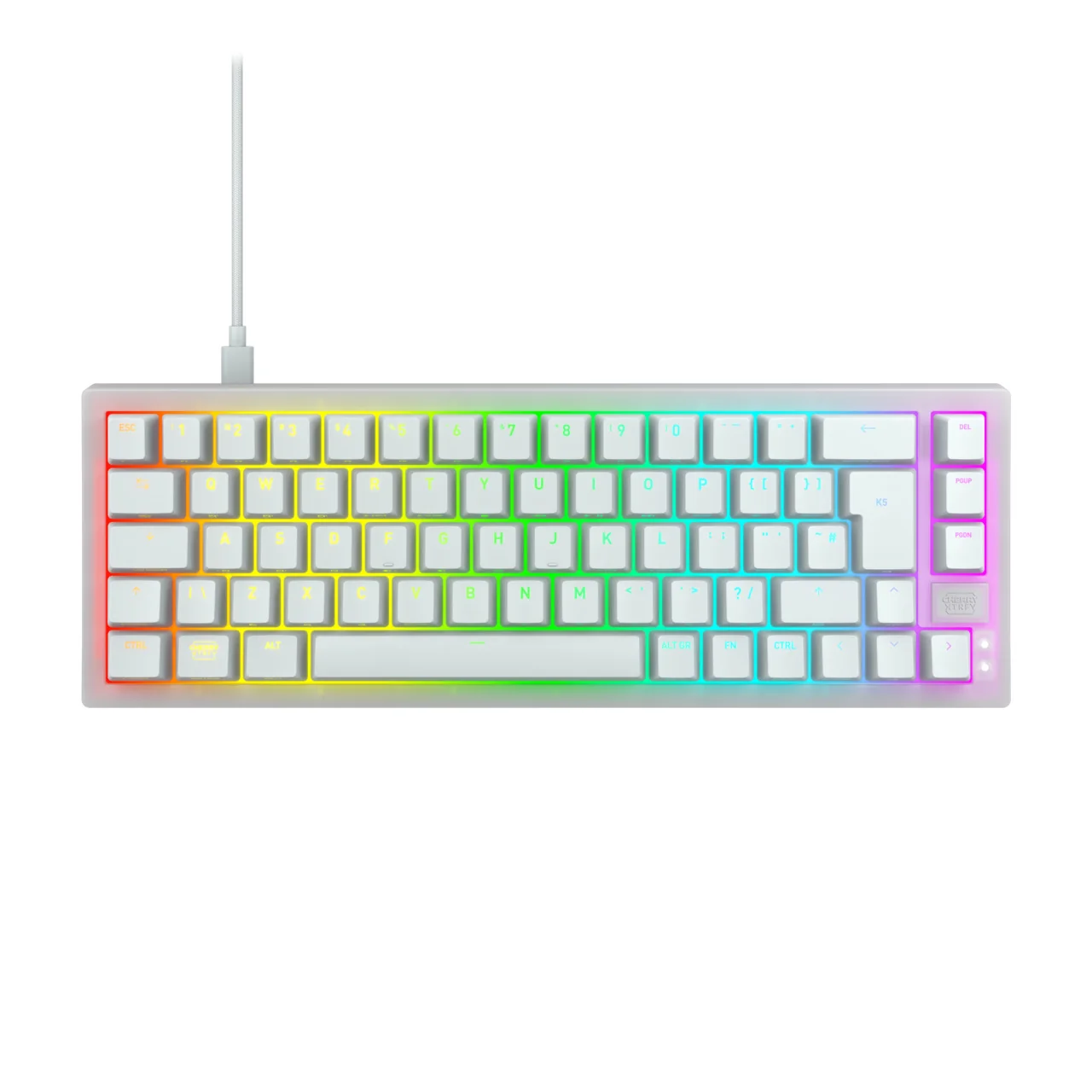CHERRY K5V2 Compact Keyboard White, Nordic