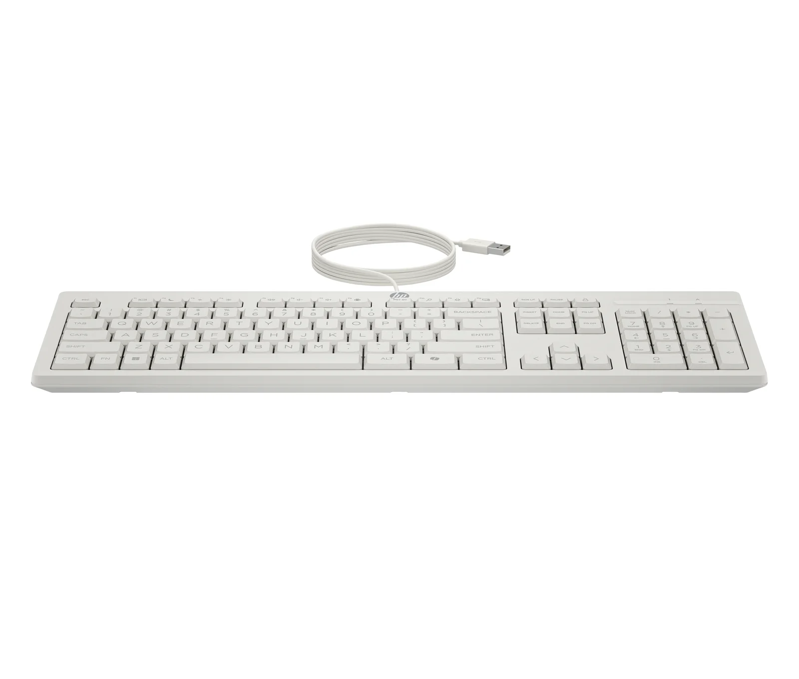 HP 225 Wired Mouse and Combo G2 Cashmere White Keyboard