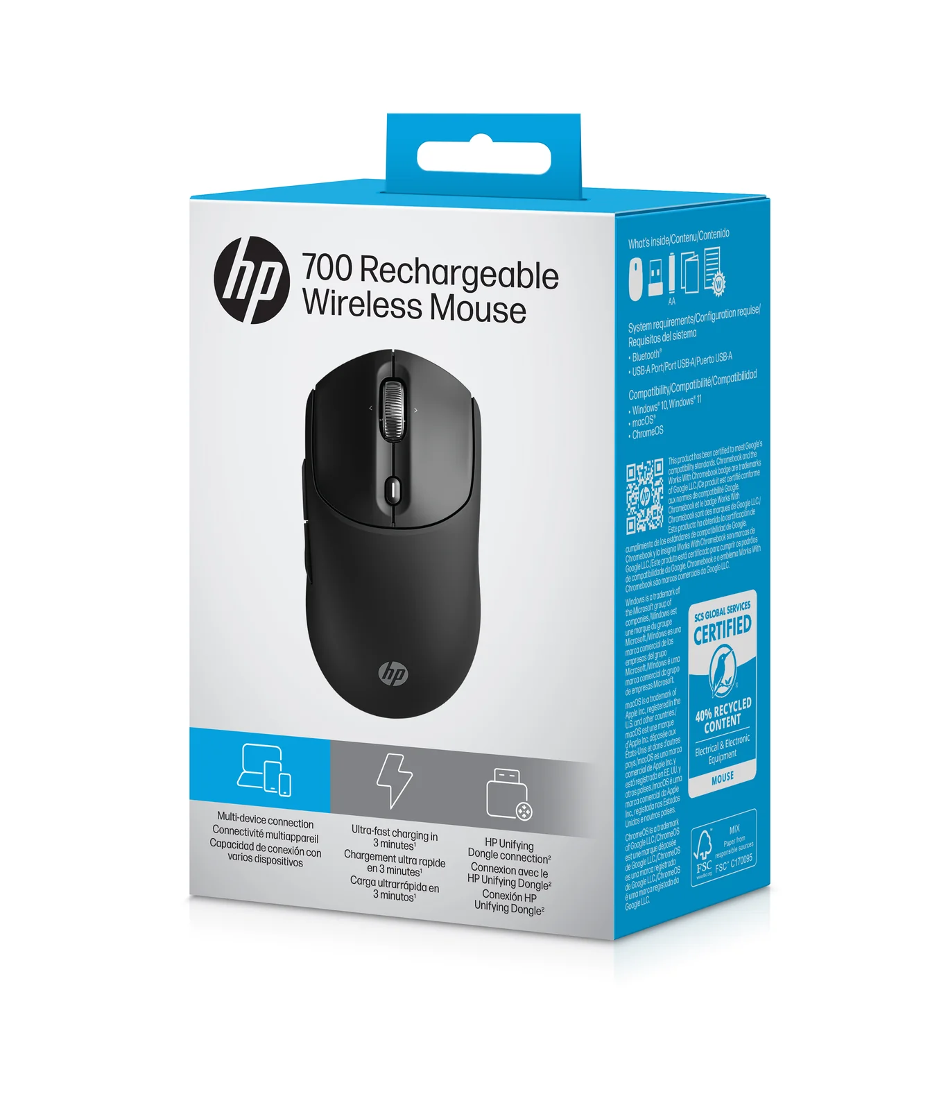 HP 700 Rechargeable Wireless Mouse