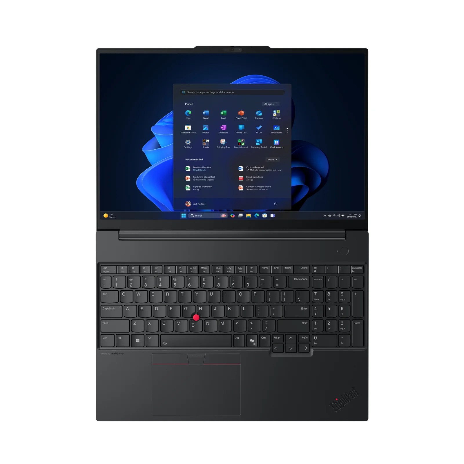 Lenovo ThinkPad E16 Gen 3 (Intel) 16", Intel Core Ultra 5 225U, 32GB RAM, 512GB SSD