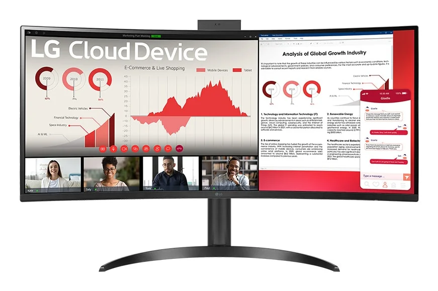 LG 34CR650N-6N 34" All-in-One, 4GB RAM