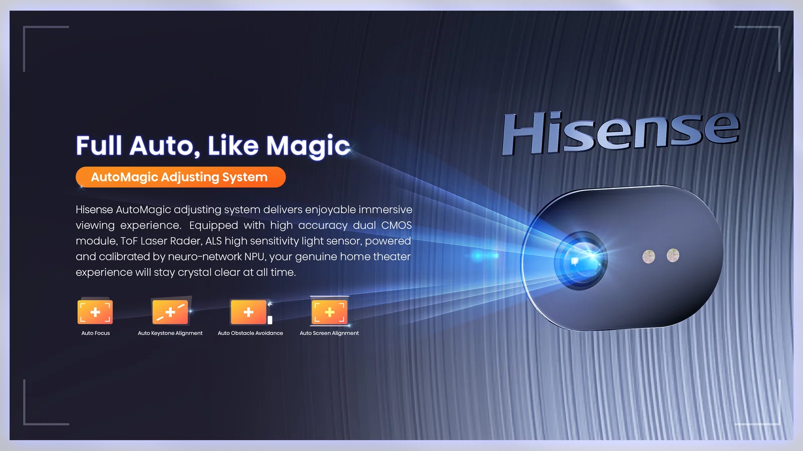 Hisense C1TUK 4K Projector