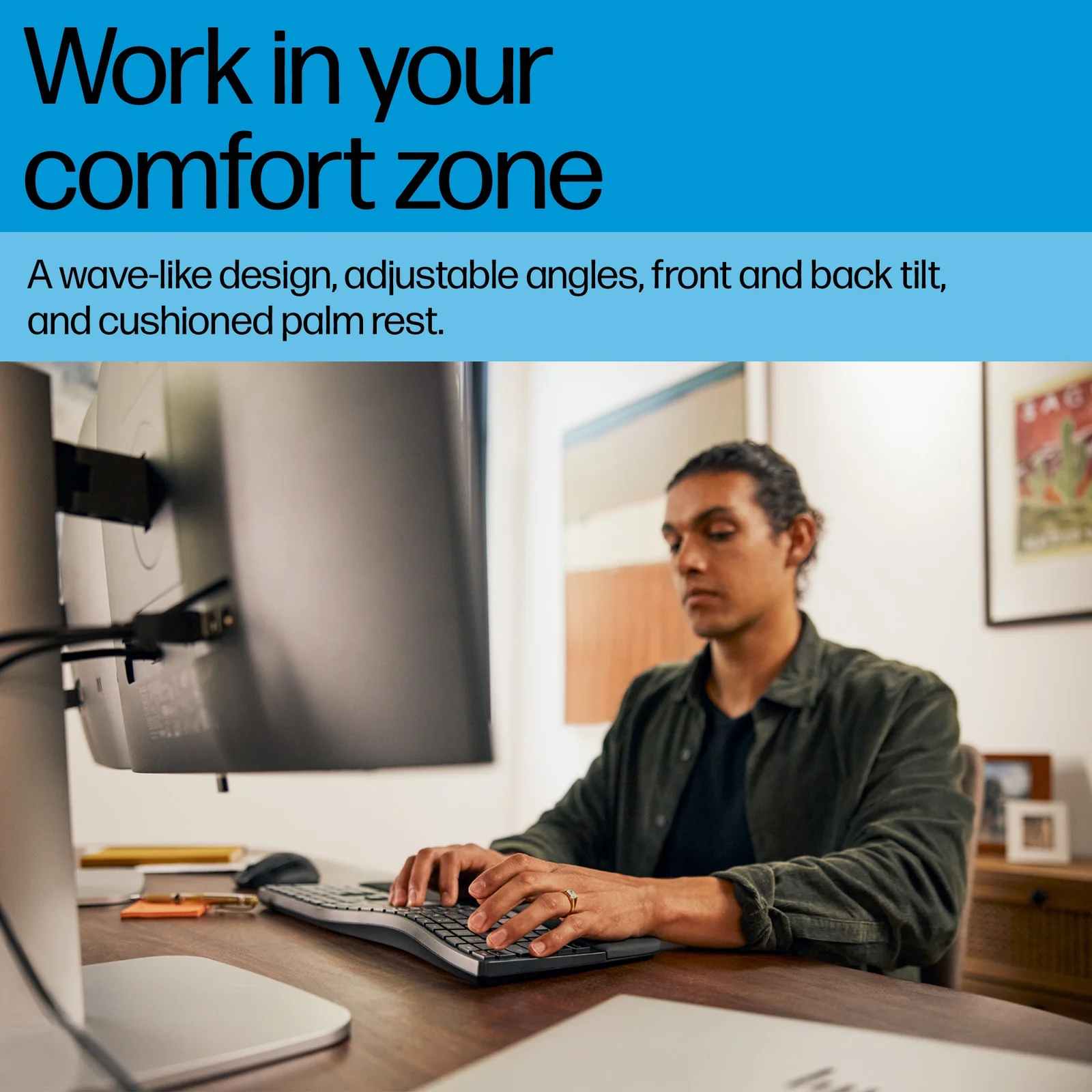 HP 680 Comfort Dual-Mode Keyboard