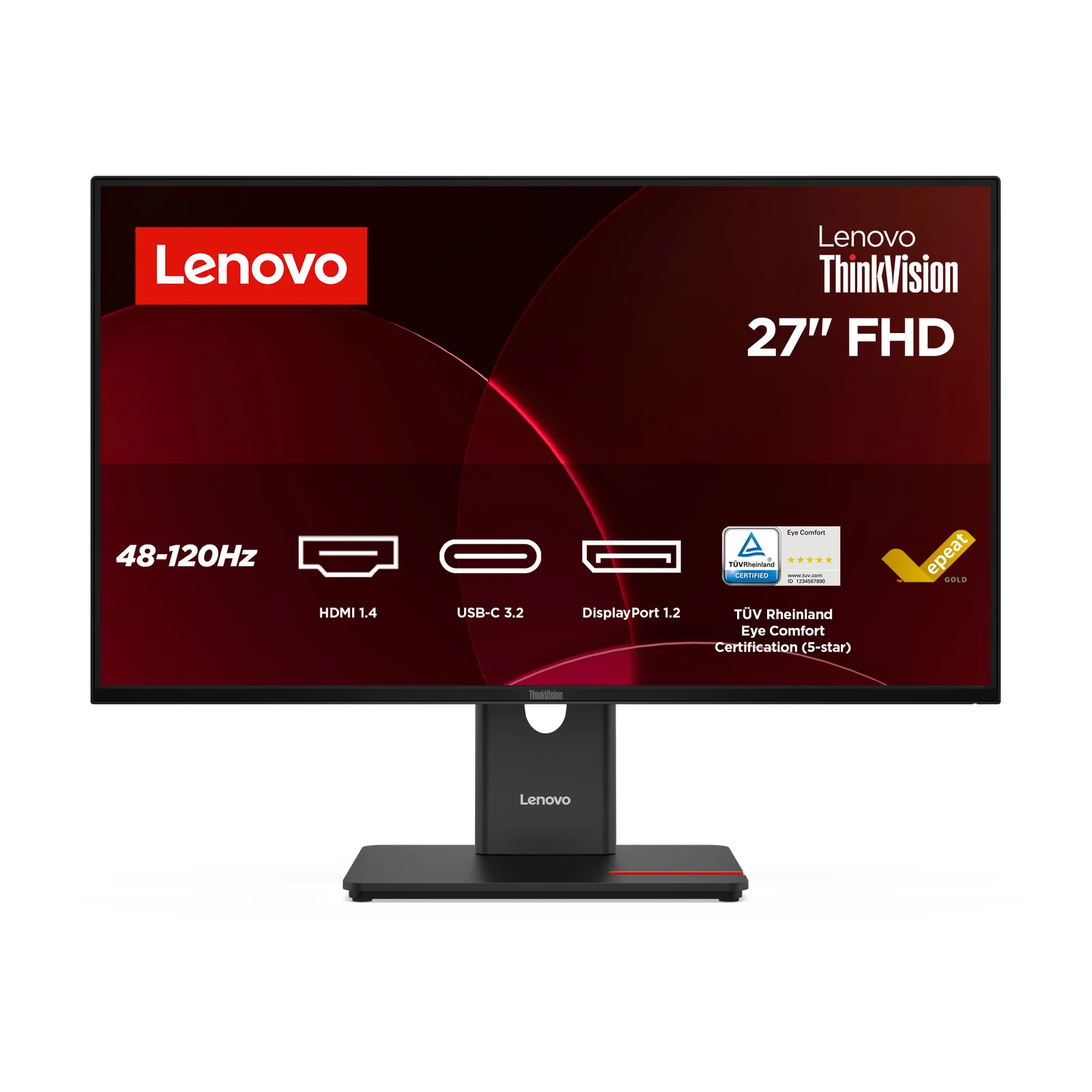 Lenovo ThinkVision T27-40 27" Full HD IPS 120Hz Monitor