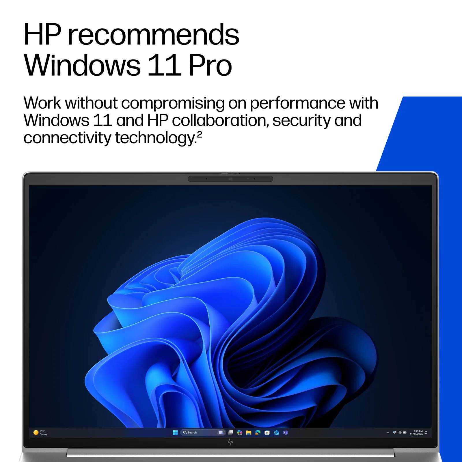 HP DX5T3AT laptop 16", 16GB RAM, 512GB SSD